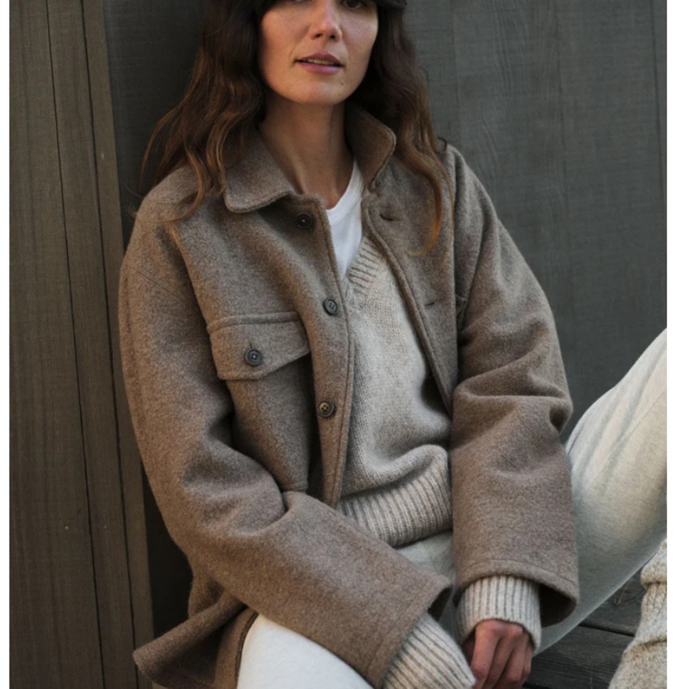 Buck Mason Tan Utility Jacket